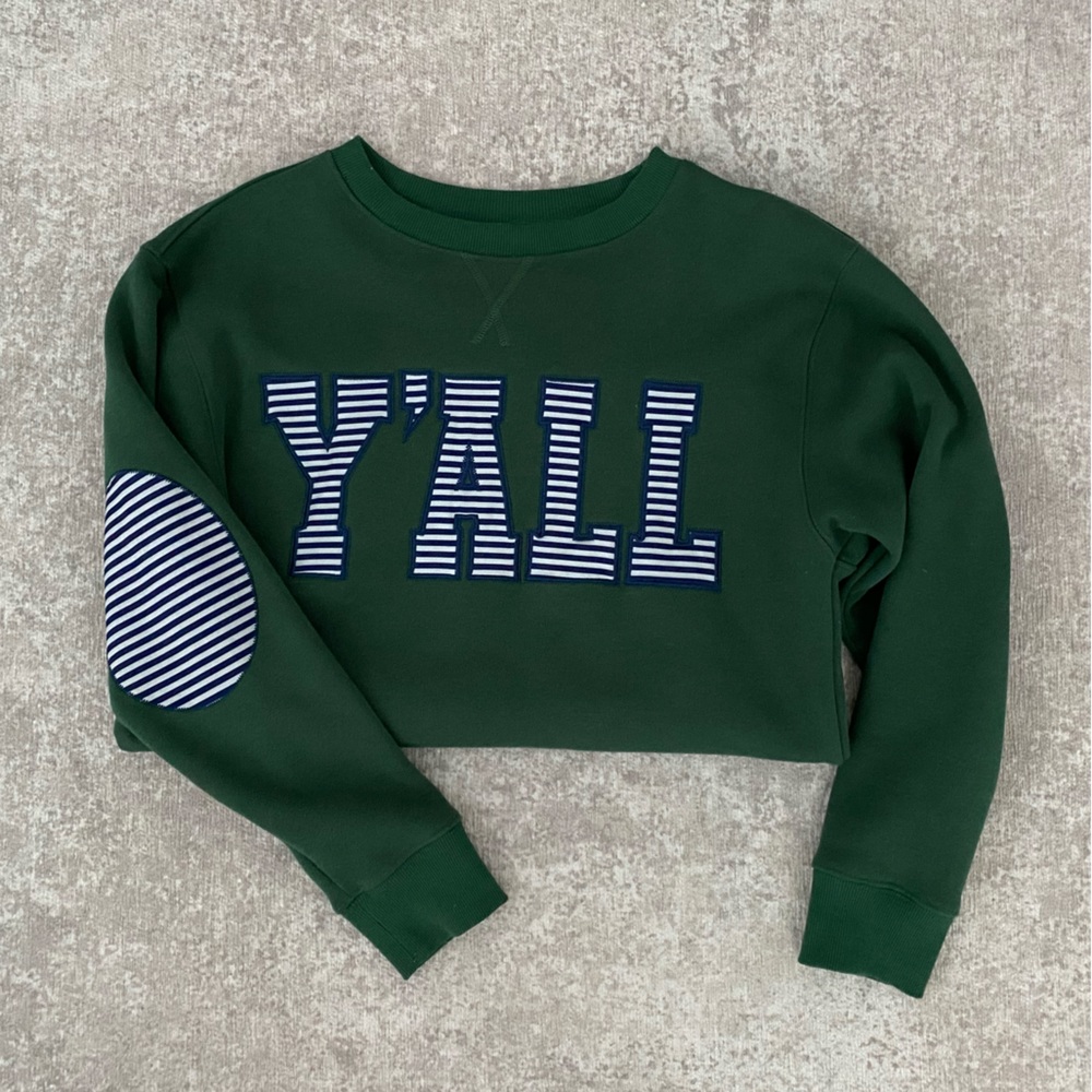 Marley Lilly Y’all Crewneck Pullover (XXS/XS)